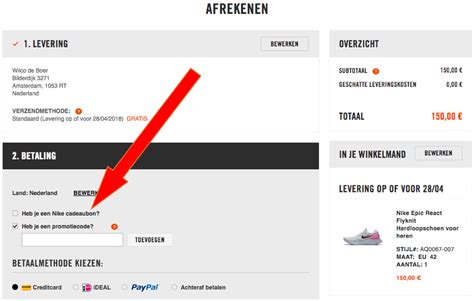 nike korting verjaardag|nike promotiecode.